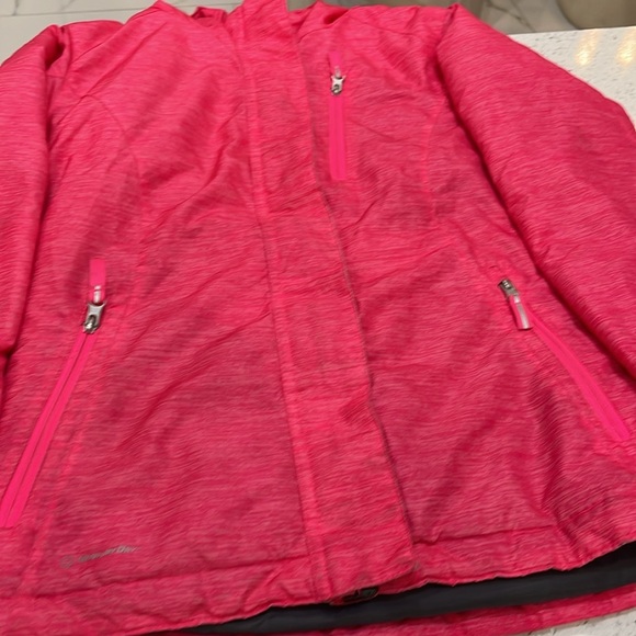 C9 Champion Girls Bright Pink Hooded Jacket size XL - Picture 4 of 9